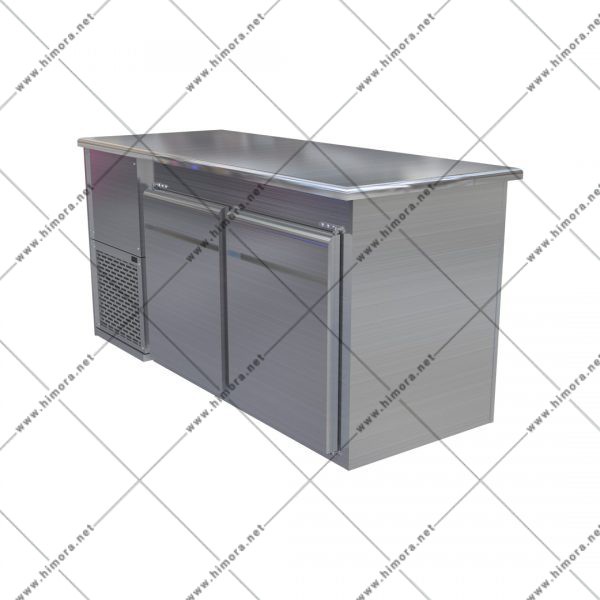 یخچال میز کار استیل