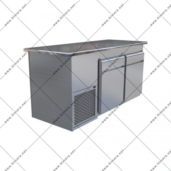 یخچال میز کار استیل