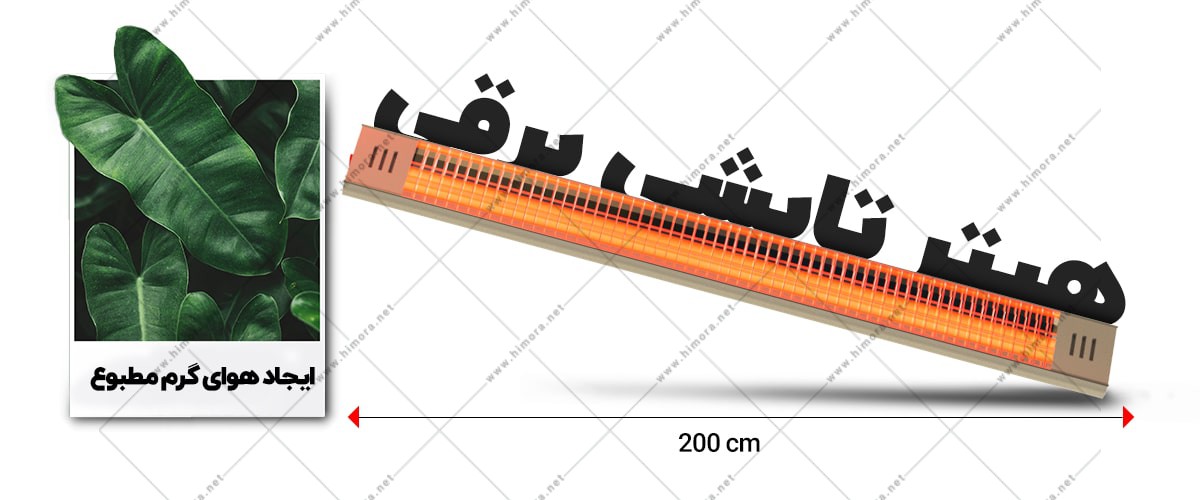 هیتر برقی تابشی