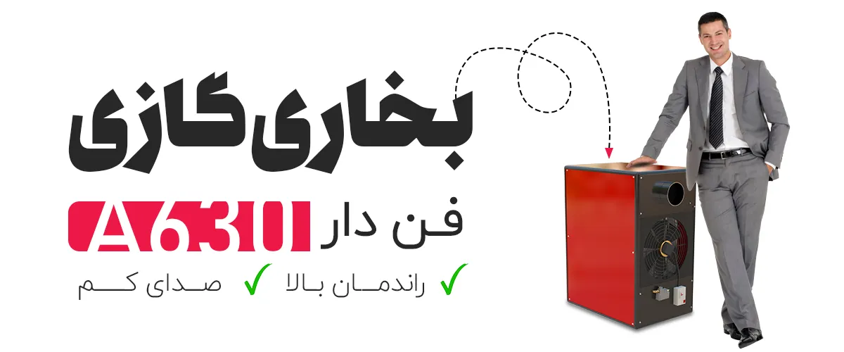 معرفی بخاری گازی فن دار مدل A630 هیمورا