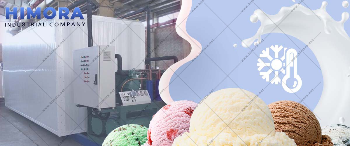 خط تولید بستنی