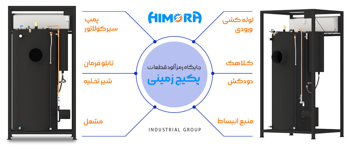 قطعات پکیج زمینی