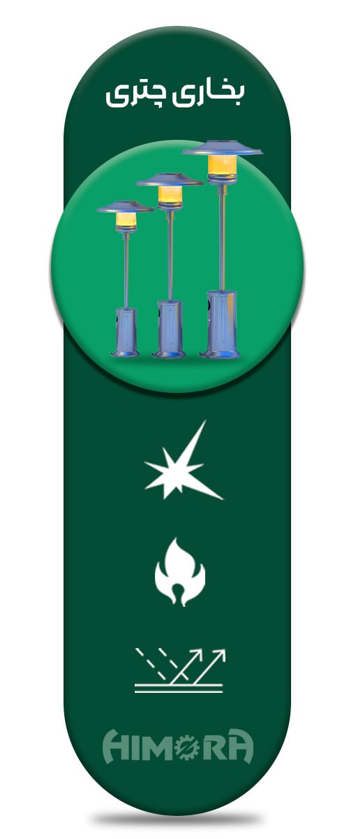 قطعات بخاری چتری هیمورا
