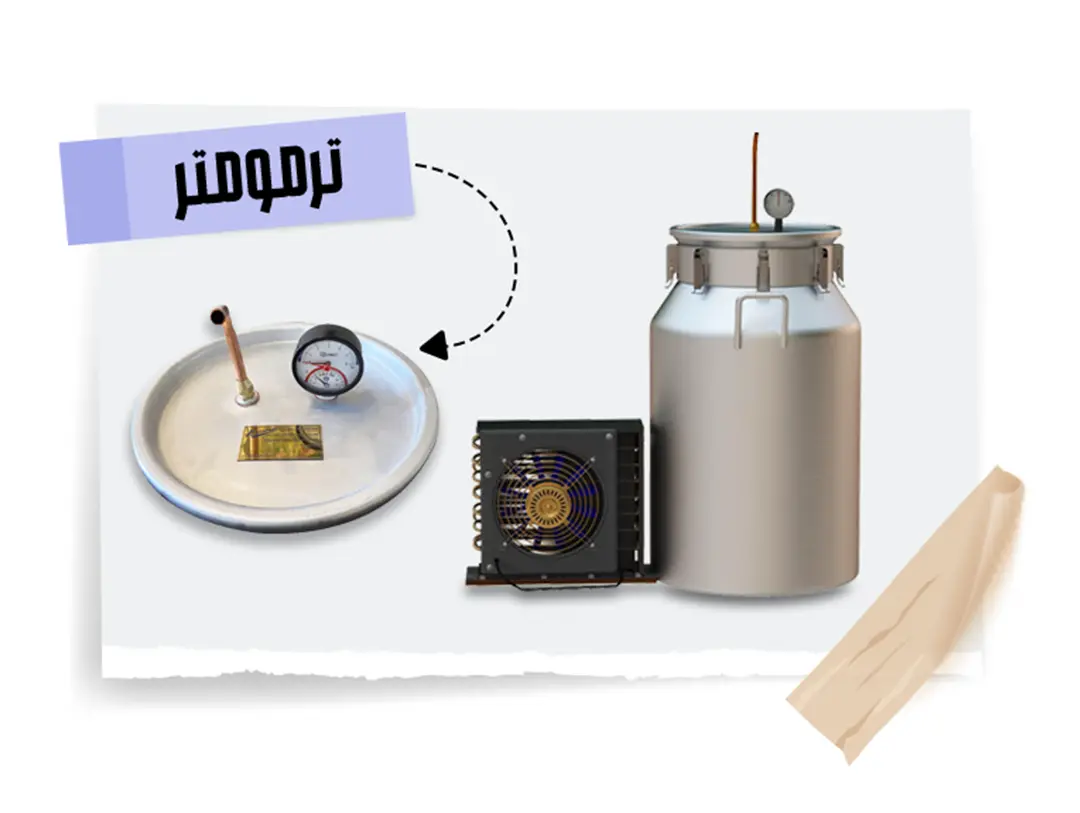 Distillation photo 4 عکس ترمومتر عرقگیر هیمورا