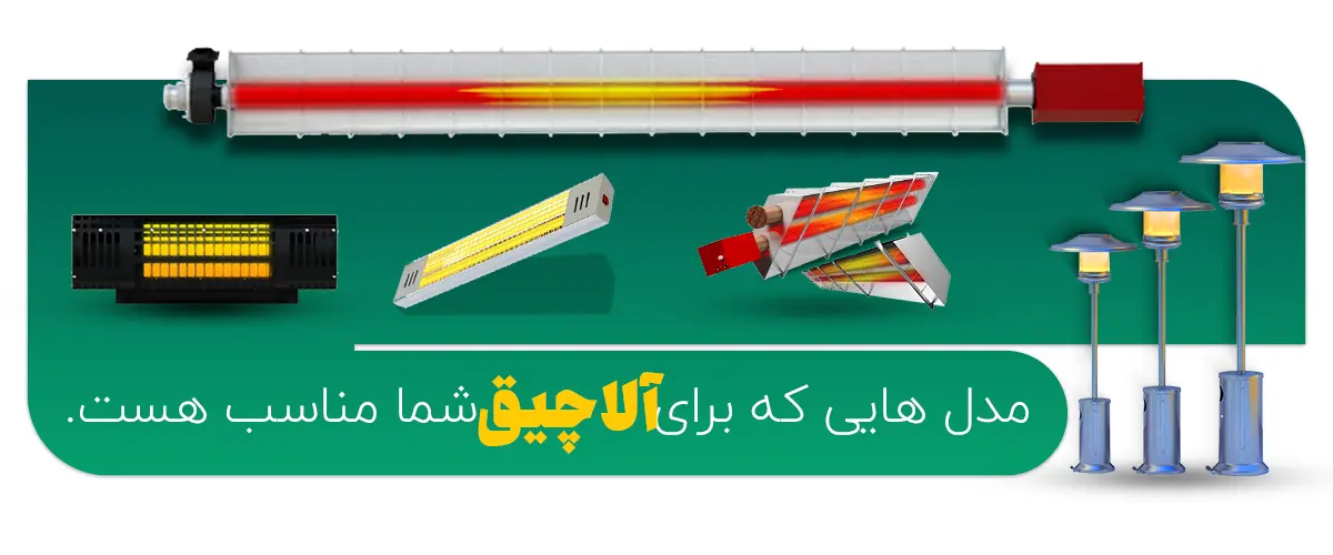 Choose the right model انتخاب مدل مناسب هیتر